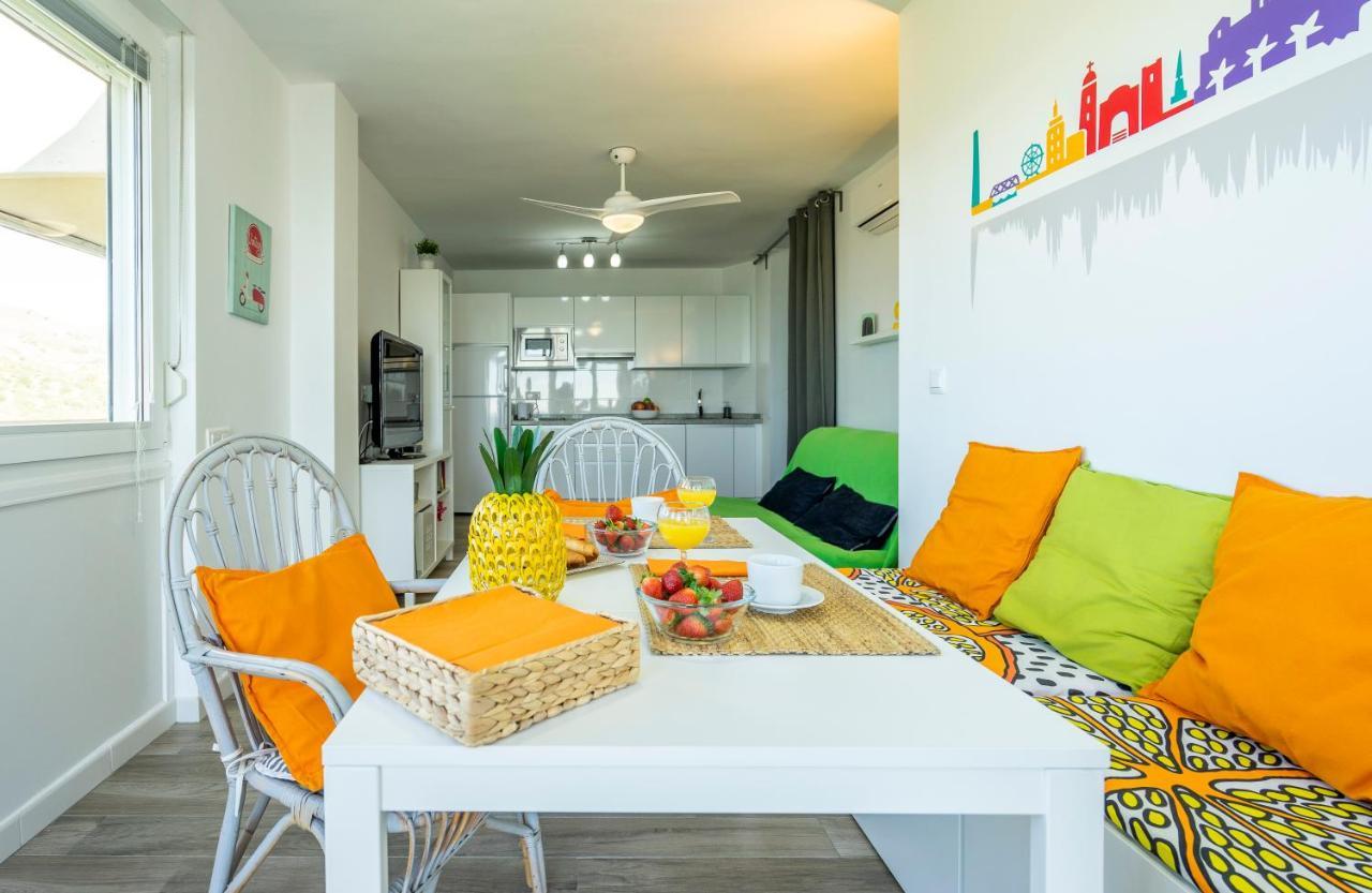 Wintowinrentals Sunny Side, Pool, Wifi & Sea View Benajarafe Ngoại thất bức ảnh